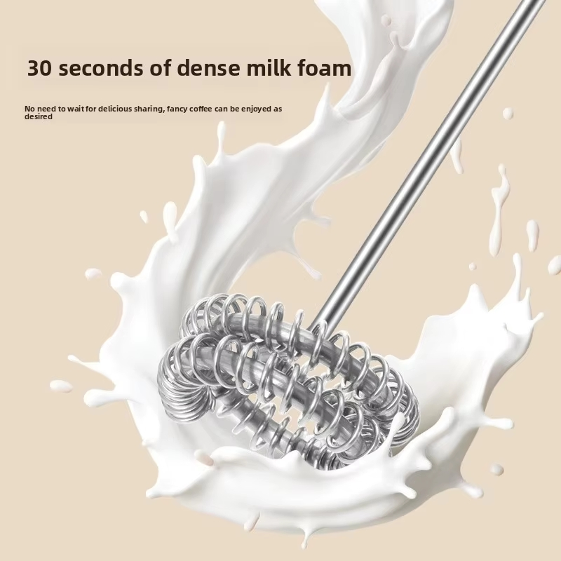 Coffee Household Portable Rechargeable Three Speeds Mixer Foam Maker Coffee Milk Automatic Fast Foaming