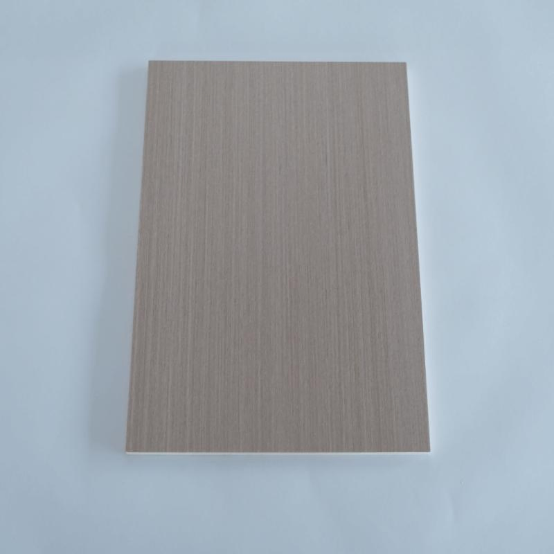 Frosted Textured Granular Plain Wall Coverings Hinoki Wood Veneer