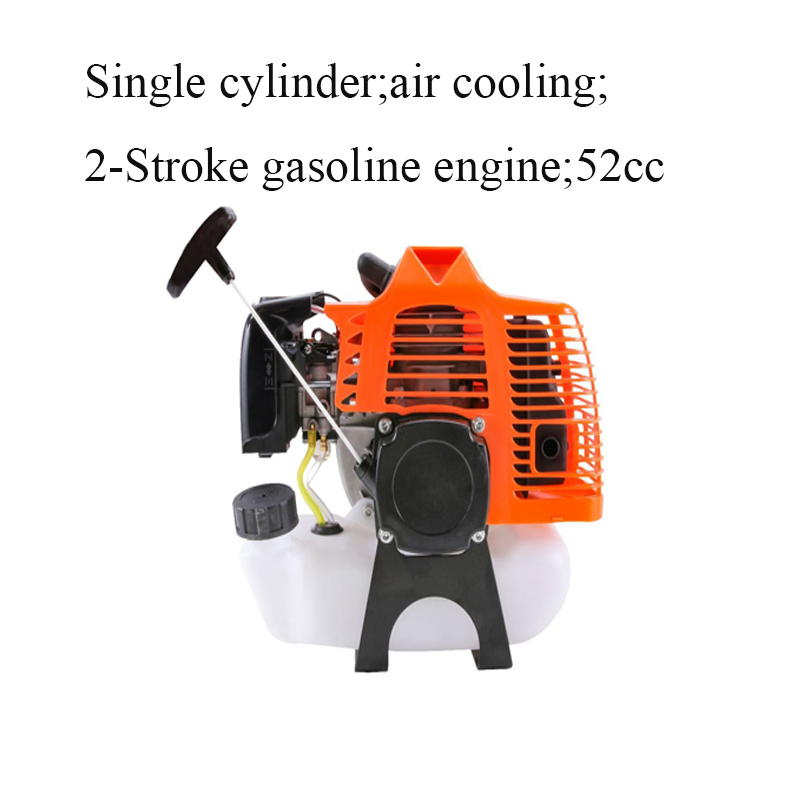 Hot Sale Trimmer 2-Stroke Backpack Brush Cutter 52cc Grass Cutters with CE
