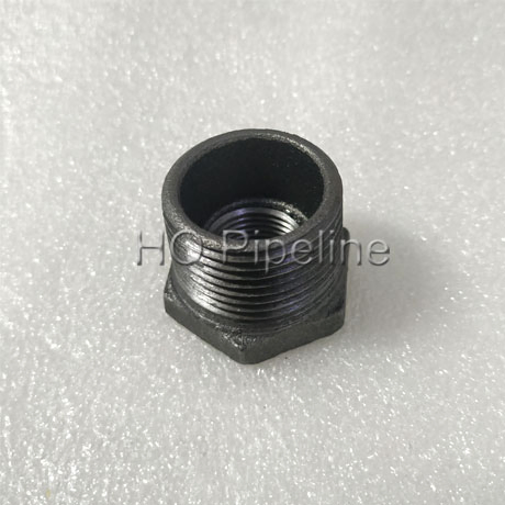 En10242 ASTM a-197 Black Bushings Malleable Iron Pipe Fittings (1/2")