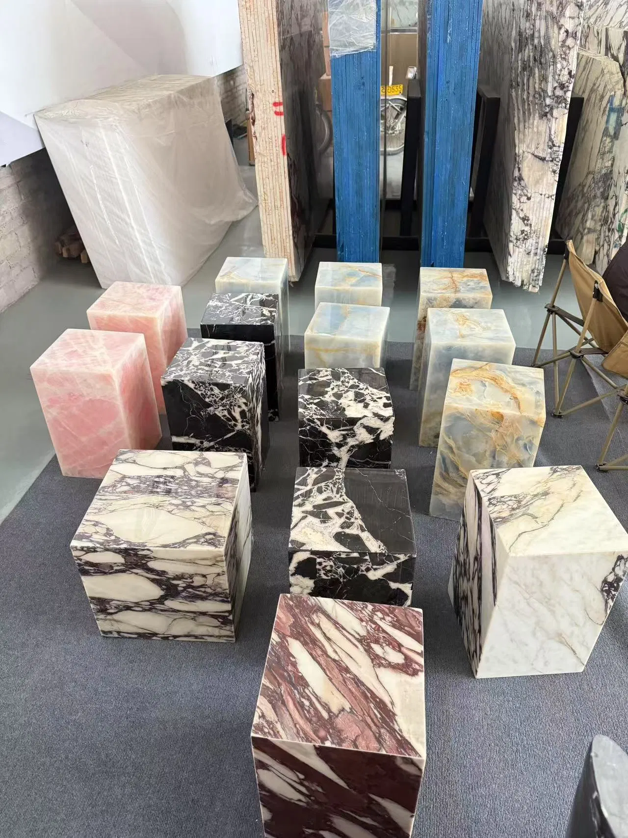 Hot Sell Granite and Marble Stone Table Garden Table and Bench