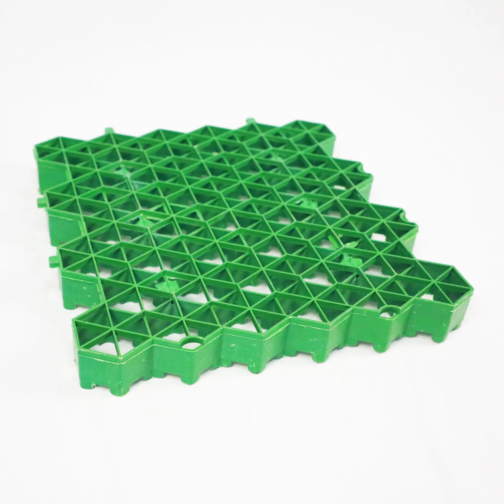 HDPE Plastic Grass Planting Grid Community Lawn Landscaping Grass Planting Brick Fire Passage Flat Grass Planting Plastic Grid