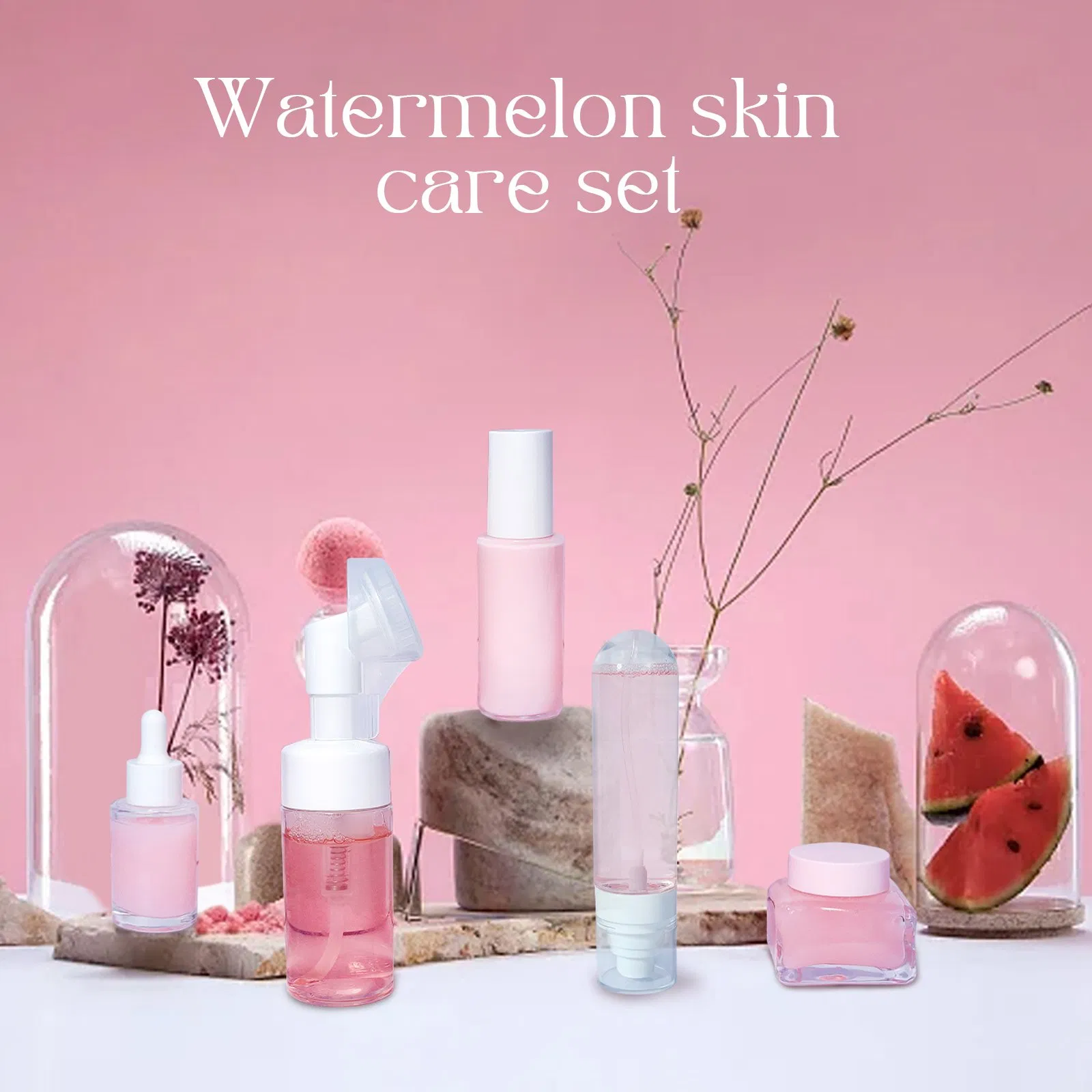 Beauty Cosmetics Skin Care Whitening and Moisturizing Watermelon Skin Care Set