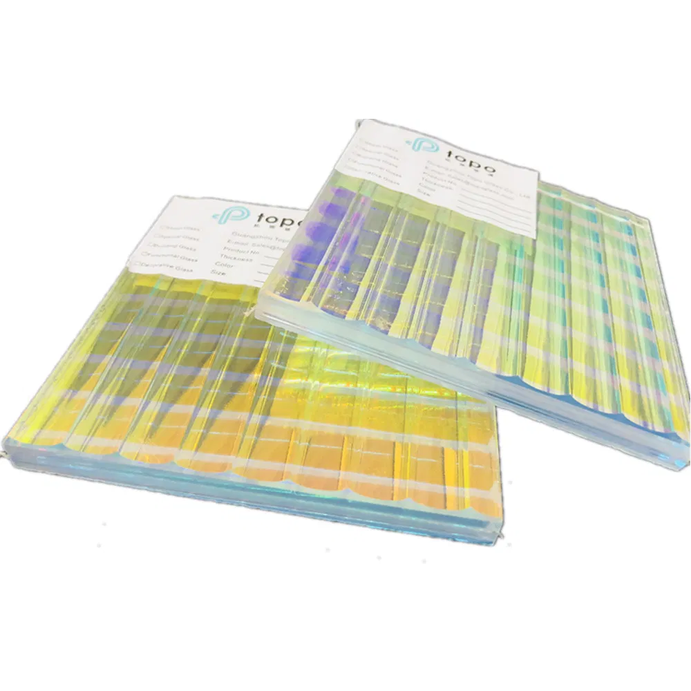 Wholesale Guangzhou Colorful Pattern Laminated Glass with Best Price (LG-TP)