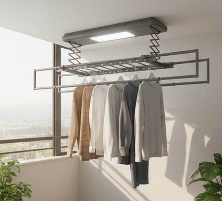 Remote Clothes Drying Rack, Electrial Drying Rack