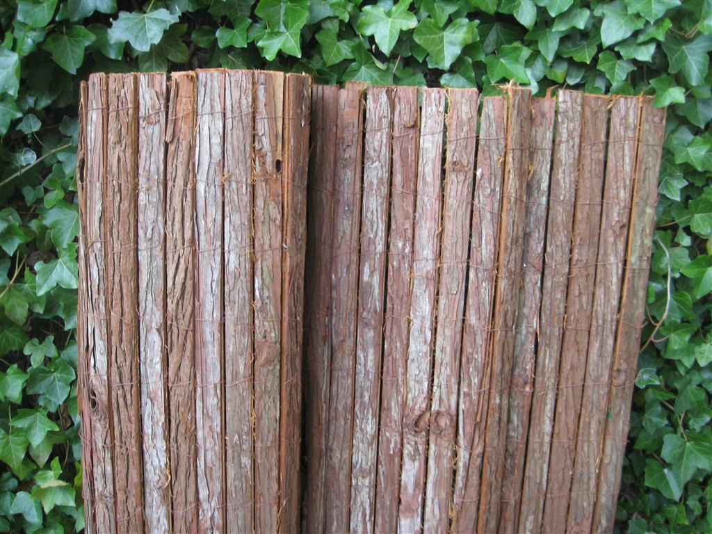 Privacy Mat Wood Bark Fence Bark Screen Fencing Garden Bark Screening Rolls
