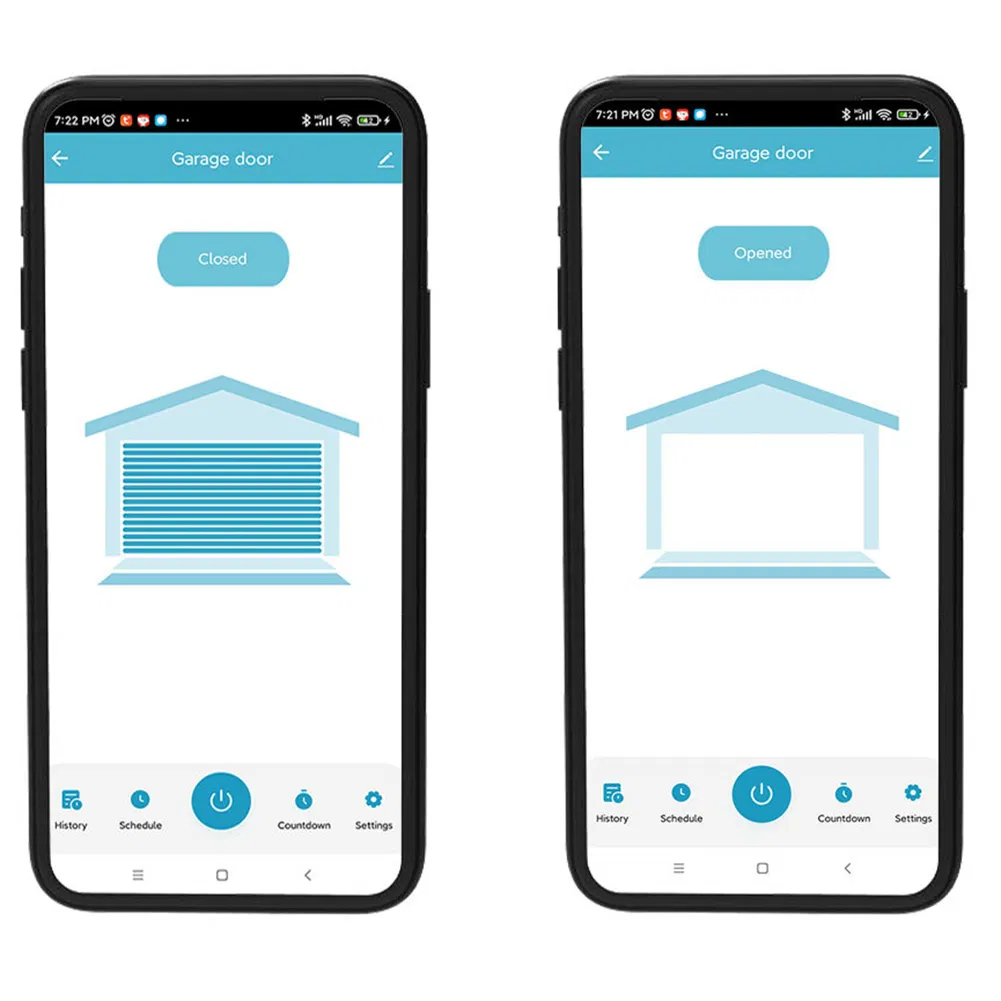 WiFi Smart Garage Door Opener Automatic Remote Control Gate Controller