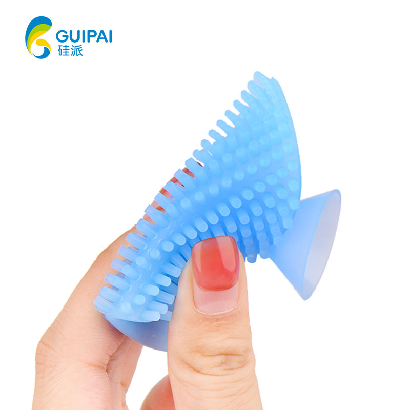 Eco-Friendly Beauty Tool Skin Care Exfoliator Silicone Cleansing Face Logo Facial Brush