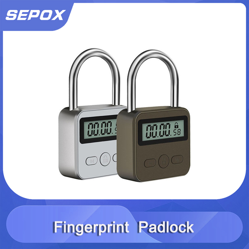 Manufacturer Fingerprint Padlock APP Bluetooth Smart Lock Padlock