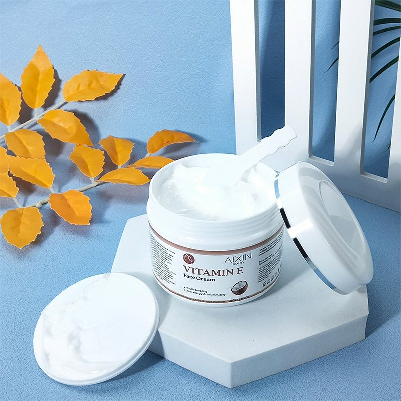 Beauty Cosmetics Skin Care Anti-Allergy & Inflammatory Coconut Vitamin E Face Cream