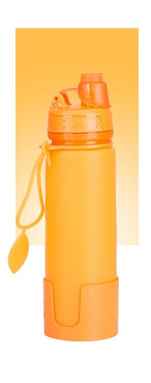 Складная силиконовая бутылка для воды Portable EZ16184