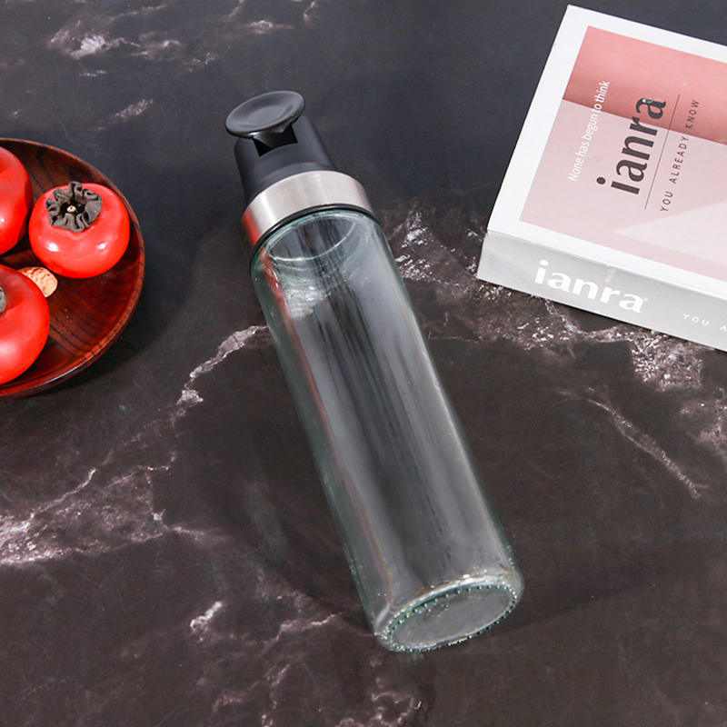 Durable 530ml Empty Glass Soy Sauce Bottle Perfect for Oils and Condiments Olive Oil and Vinegar Seasonings White Sugar for Sale