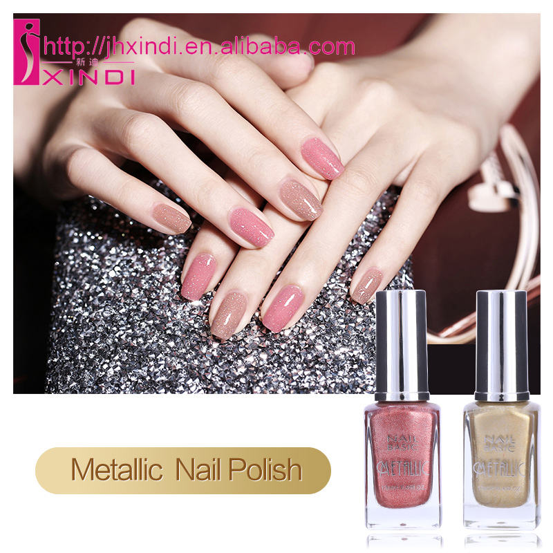 Non Toxic Long Lasting Oil Based Metallic Nail Polish