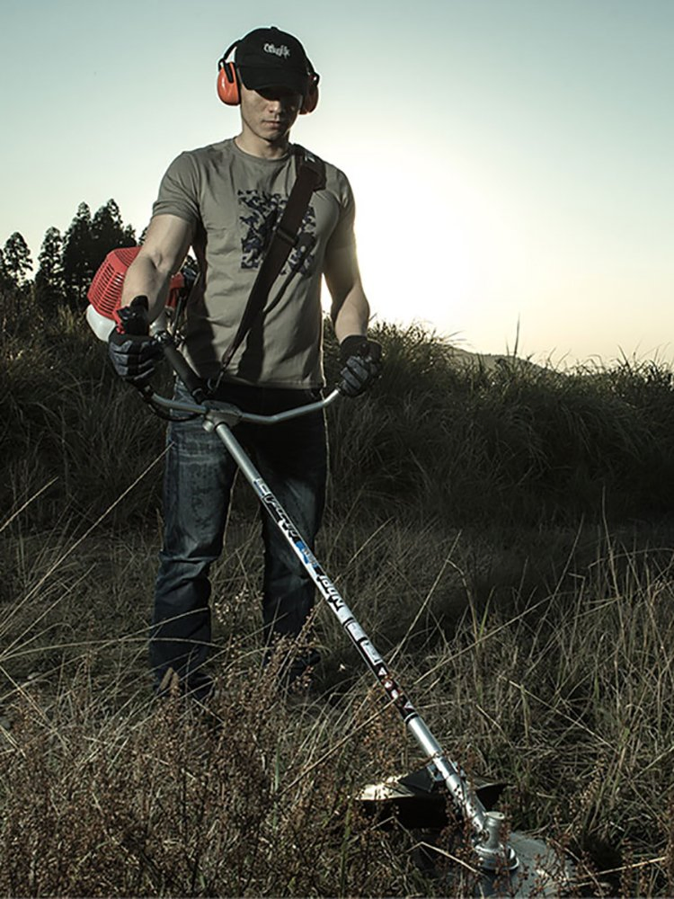 Original Honda GX35 Engine Straight Shaft Brush Grass Cutter with Metal Blades