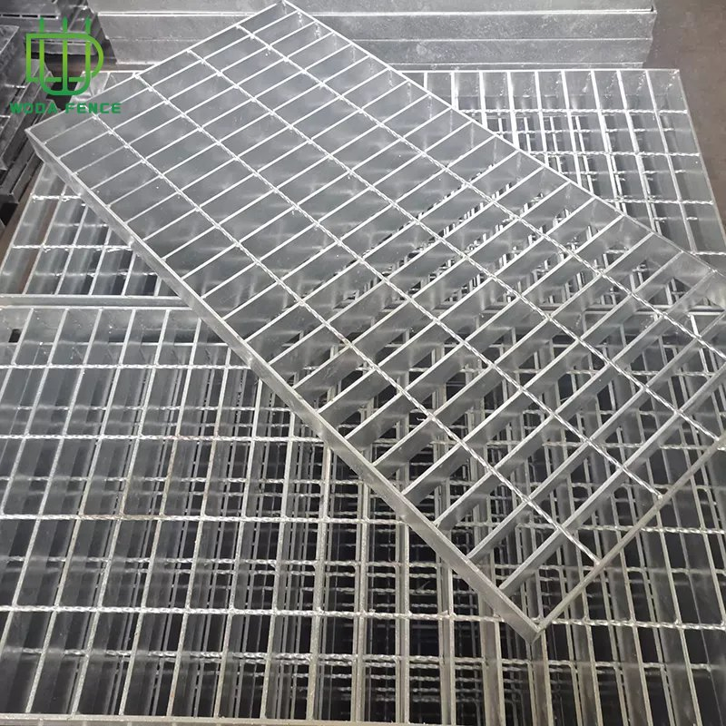 Thickened Impact-Resistant Carbon Steel Grating Floor for Warehouse Platform