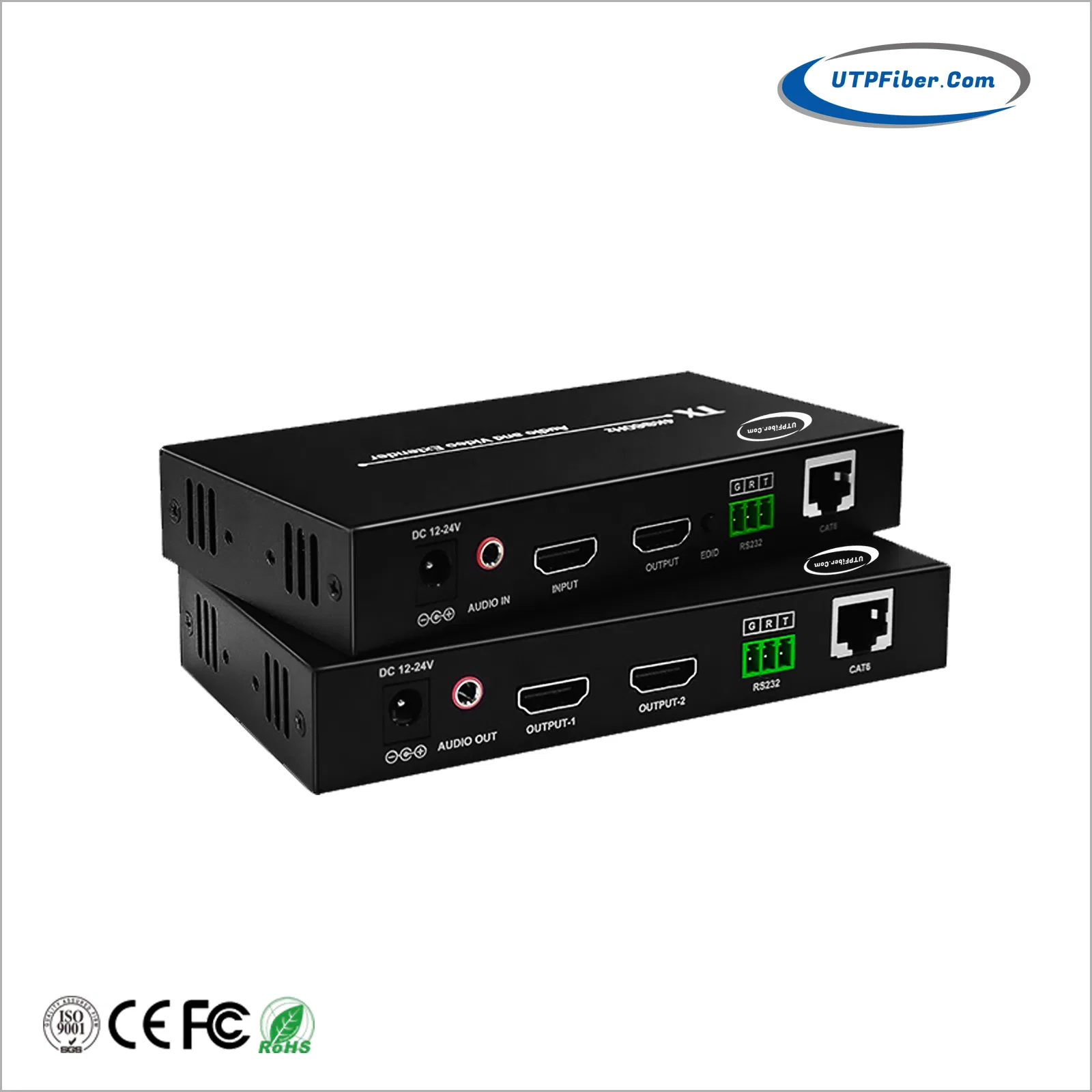 HDMI HDBaseT Extender 4K 60 Гц с RS232 и ИК