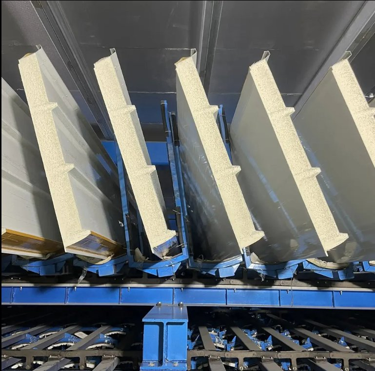 PU Rock Wool Glass Wool Wall Roof Sandwich Panels Heat Insultaion