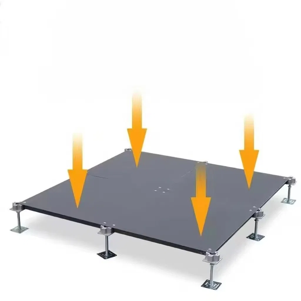 OA 600 Anti-Static Steel Raised Floor for Office Buildings Metal Flooring Material
