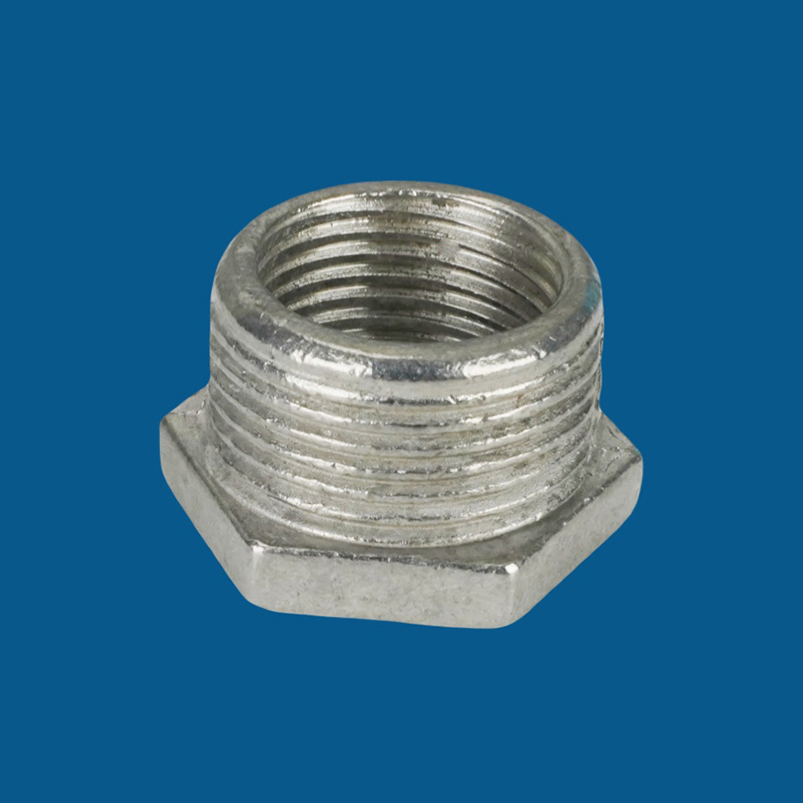 UL Certificate Zinc Die Casting Full Thread Bushed Nipple Rigid Electrical Conduit Nipple