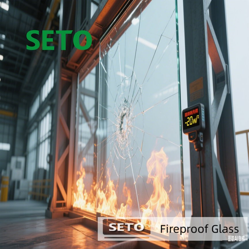 5mm 6mm Fireproof, Fireplace, Fireproof Architectural Glass
