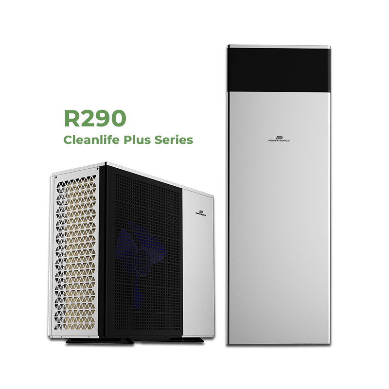 Inverter Air to Water Air Condition for Heating Sst Buffe Water Tank