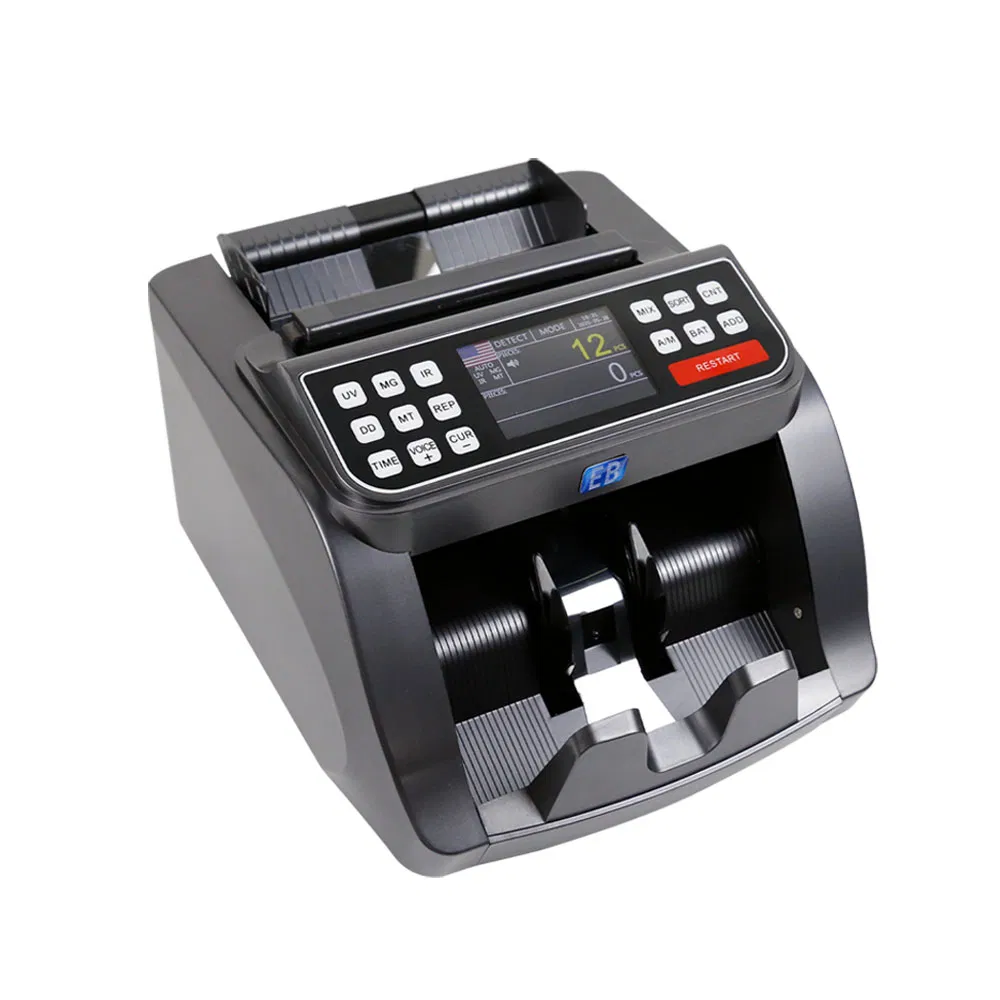 LD-5180 Economic Note Counting Machine With Add Batch Function UV MG Detector Counter