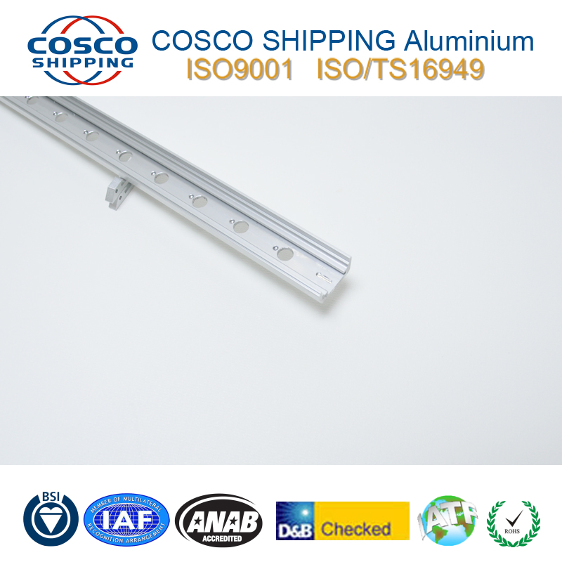 Custom Extruded and Anodized Aluminum LED Profile Extrusions