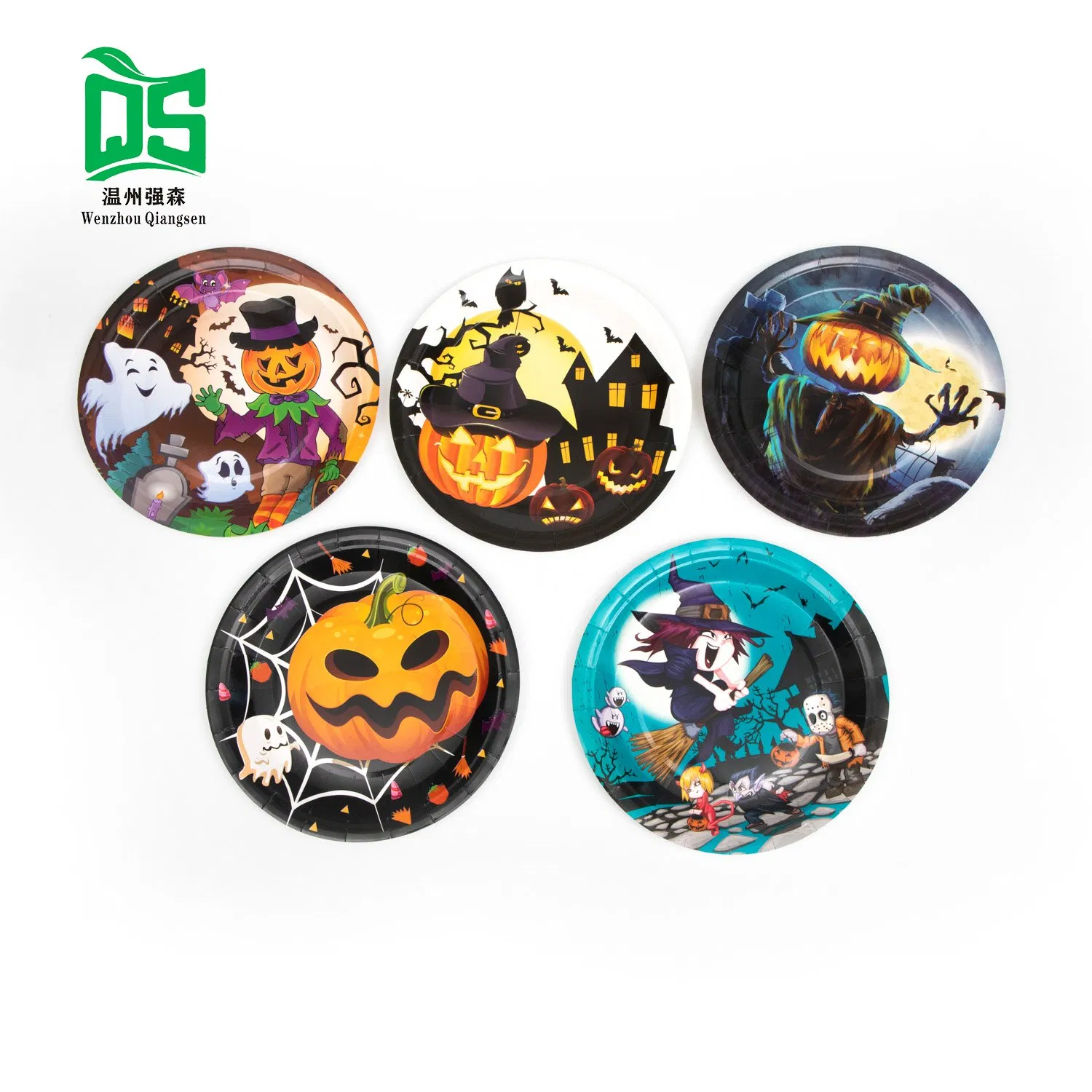 Multicolor Birthday Party Round Disposable Party Paper Plate