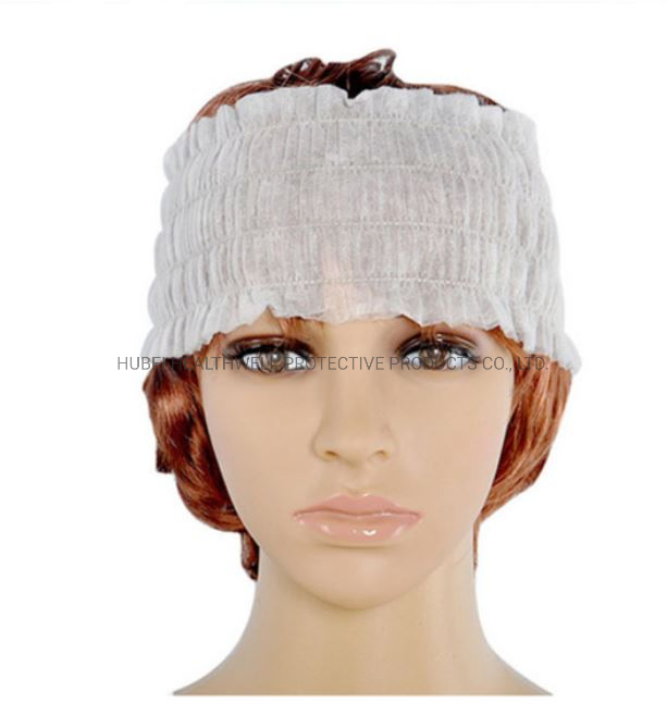 Disposable Beauty Salon Headbands Non Woven Hair Bands