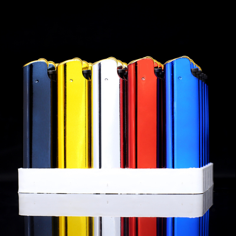 Wholesale Metal New Grinding Wheel Lighter Fixed Pulley Open Flame Disposable Lighter