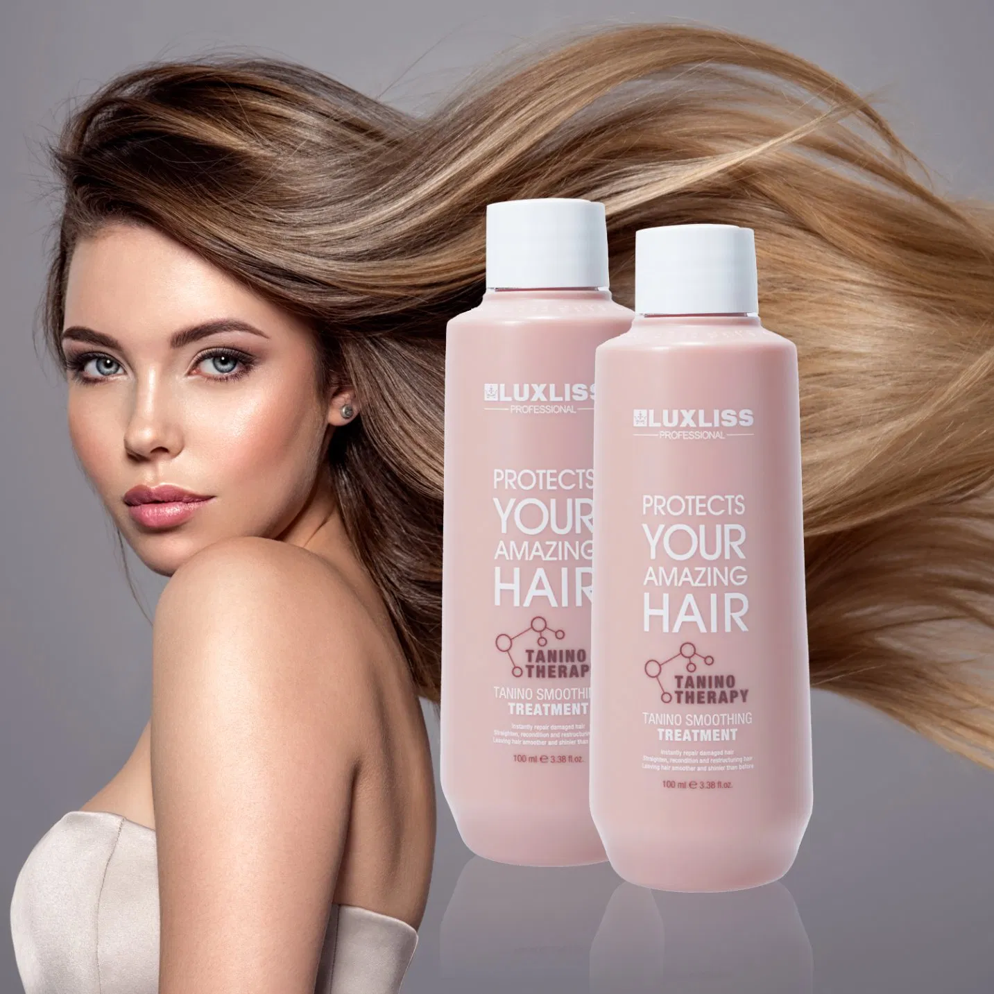 Luxliss Hair Smoothing Cream Straightening Tannic Acid Tanino Hair Treatment Products