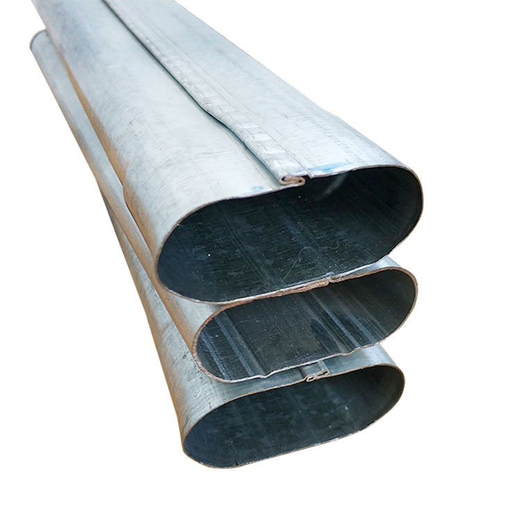 90mm 70mm Pre-Stressed Duct Pipe Post Tension Flat Oval Ducting for Superior Load-Bearing Performance