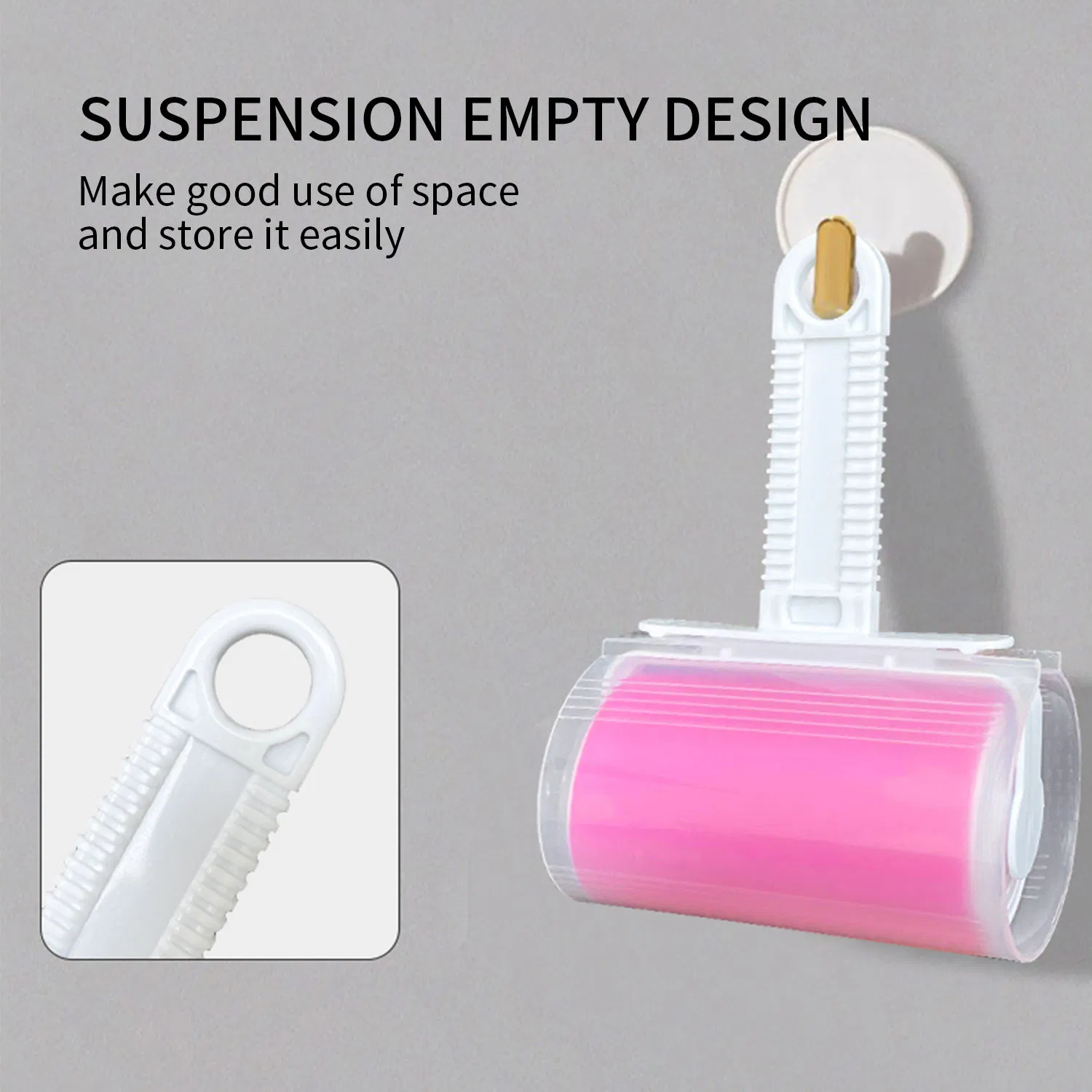 High-Adhesive PU Lint Roller Washable & Reusable Strong Pet Hair Remover for Home