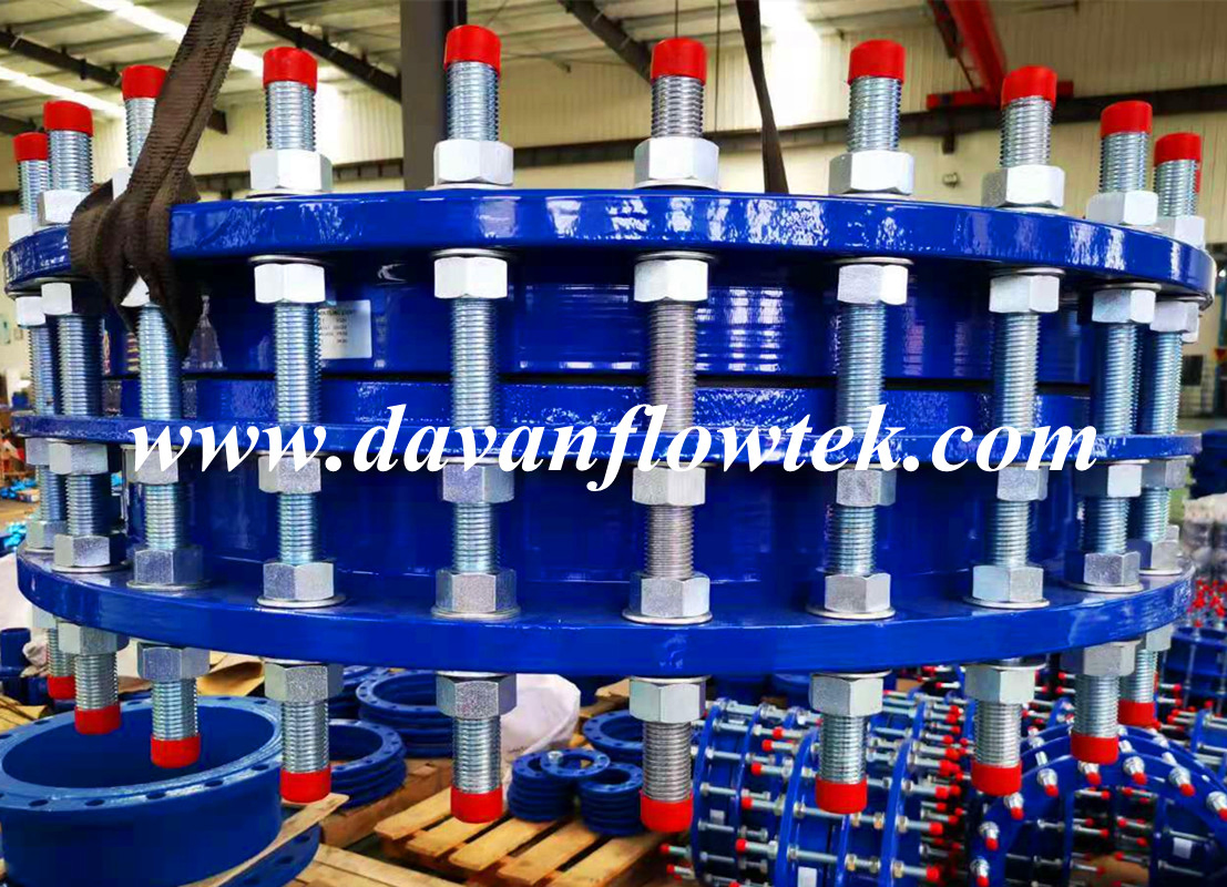 Carbon Steel Dismantling Joint Ductile Iron Ggg50 Dismantling Joint Ductile Iron Pipe Fitting Flange Adaptor DN50-1200 Pn10/16 China Factory Dismantling Joint