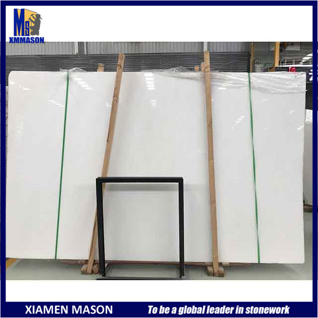 China Pure White/Absolute White/Crystal White Marble Slab for Flooring/Wall Tile/Counter Top