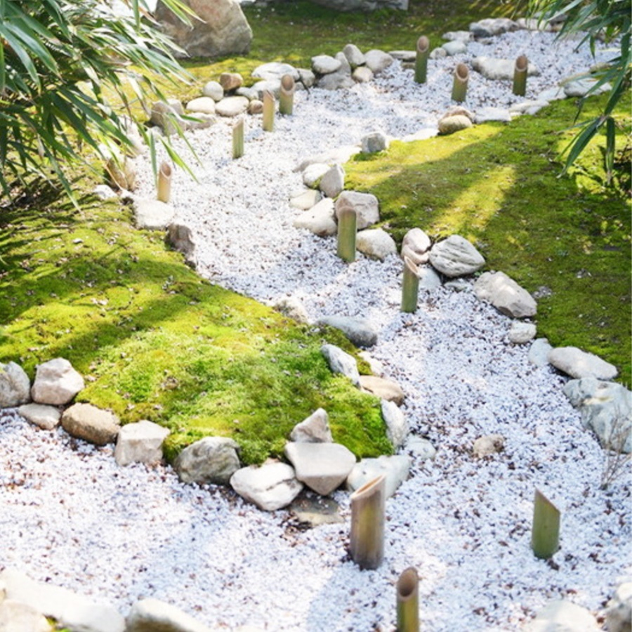 Natural Decorative Polished White Pebbles 3/8" Gravel Size