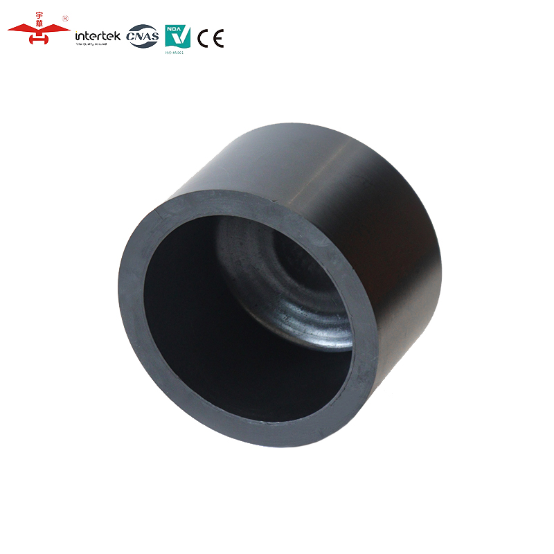 HDPE Molded Fittings Buttfusion Pn10 Pn16 Cap for Gas or Water
