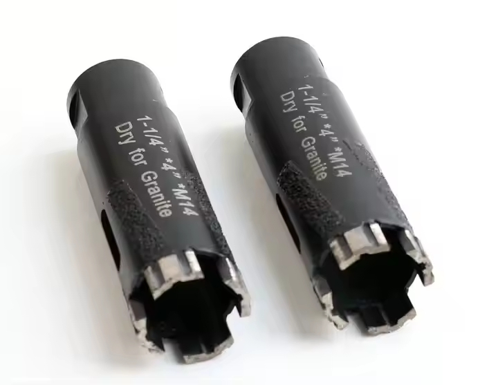 Factory Wholesale M14 Thread Diamond Dry Core Drill Bit for Ceramic Tile Granite Marble