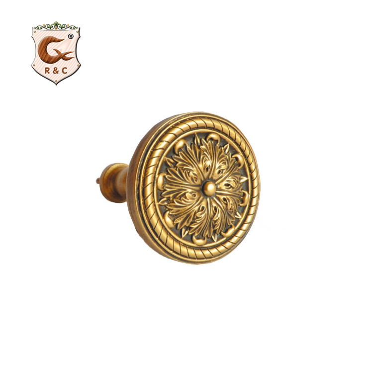 Factory Antique Gold Metal Curtain Wall Hooks for Home Decorative