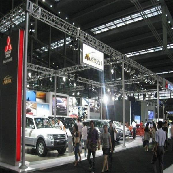 Light Assemble Display Aluminum Mobile Stage Truss