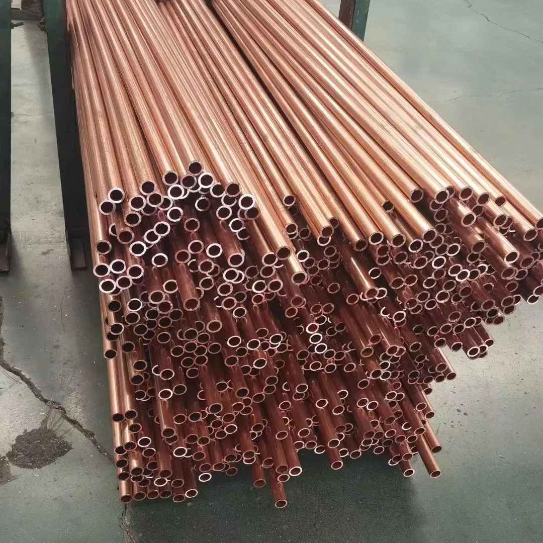 China Factory Direct Sales High Quality 5mm Copper Tube 6mm Copper Tube/Pipe