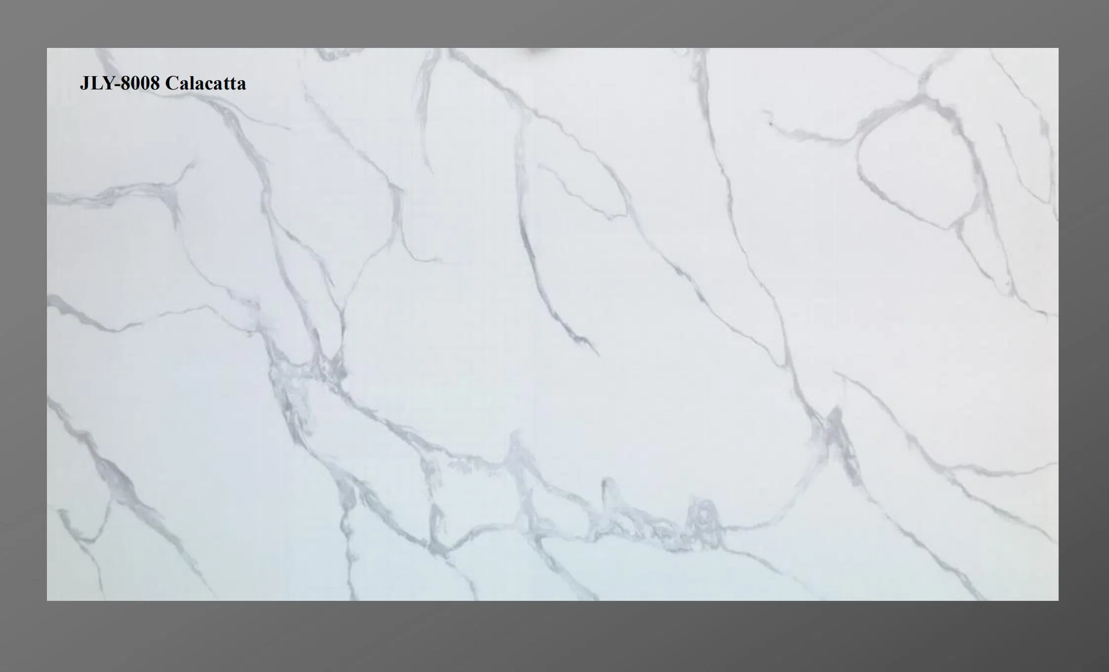 Dark Grey Quartz Slab Countertop Stairt 3200X1600X20mm Big Slab