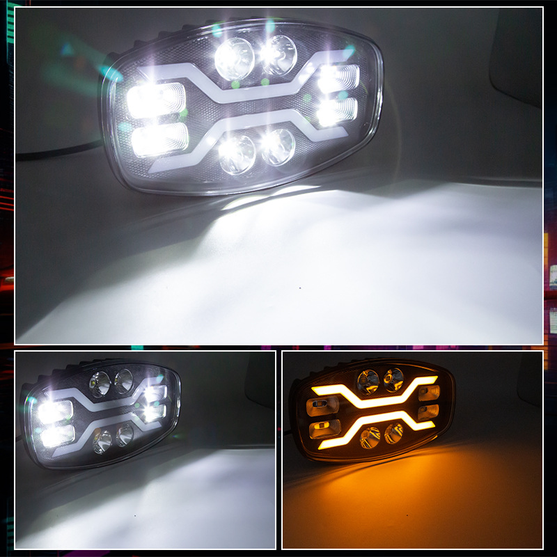 Квадратная LED-фара 9 дюймов для грузовика, 170W