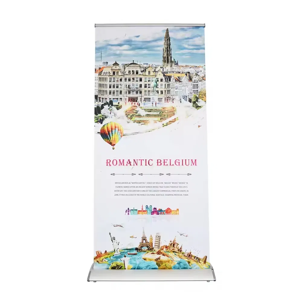 Lightweight Roll up Banner Stand for Easy Setup