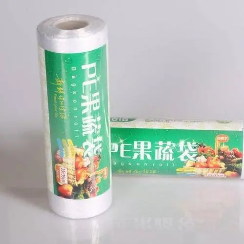 Custom Extra Large Food Grade Transparent Household Goods Packaging Flat Roll Bags