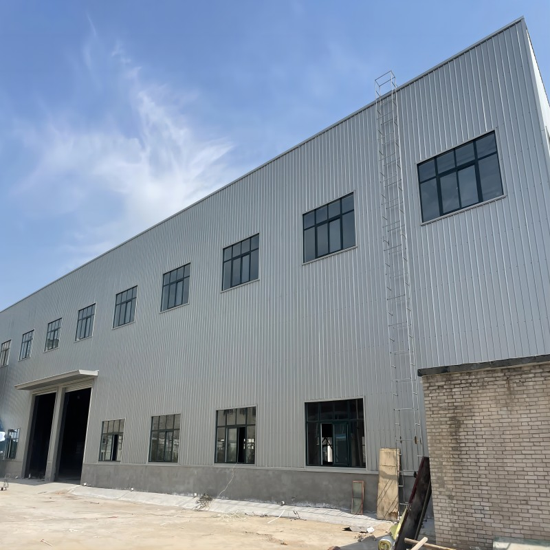 Prefab Galvanized Customized Steel Structure Home Garage with High-Quality and Free Design