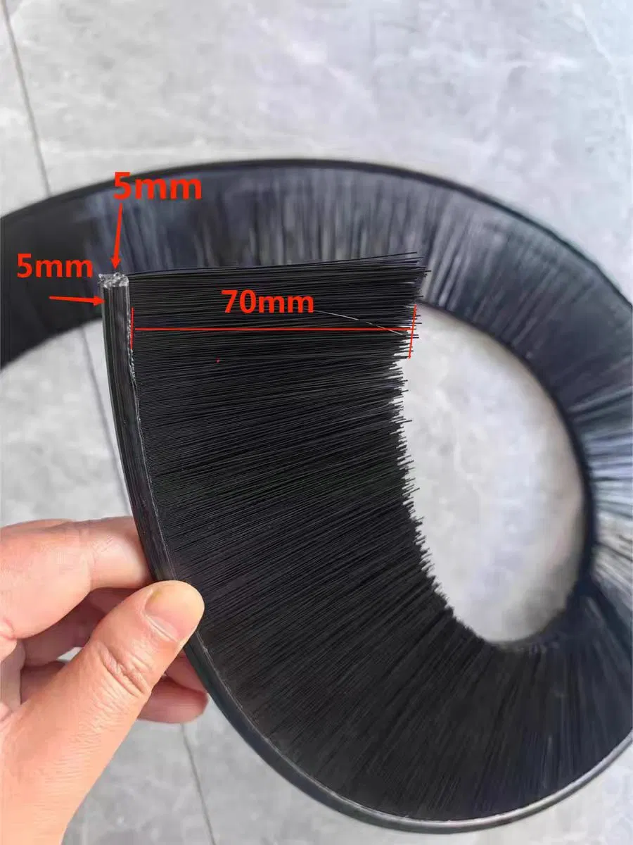Wear-Resistant Soft Bottom Sealing Strip Brush Enhances Sealing Performance Brush