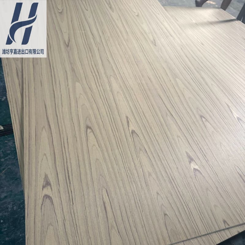 Hengjia Waterproof Thailand Teak Engineering Veneer Plywood for Furniture