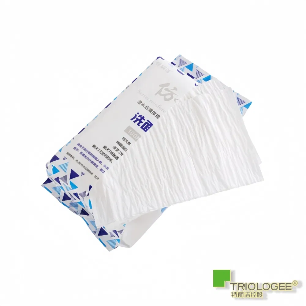 Eco-Friendly Reinforced Cleaning Wiper Absorbent Adults Tissue Paper Fluorescent-Free Paper Hand Towels