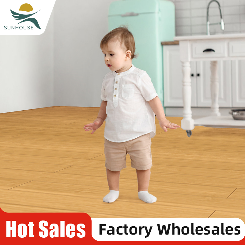 Building Materials of High Density HDF Carbonized Bamboo Wood Flooring